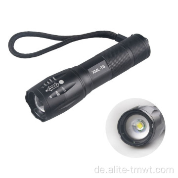 militärische Zoom Taktische LED -Taschenlampe